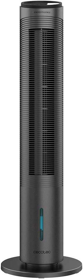 Climatizador evaporativo Cecotec 2000 TOWER 5289, 2 litros, con mando a distancia